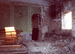 Synagogue interior, 1991